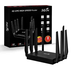 5G CPE HIGH SPEED Router WiFi6 Gigabit Port OEM