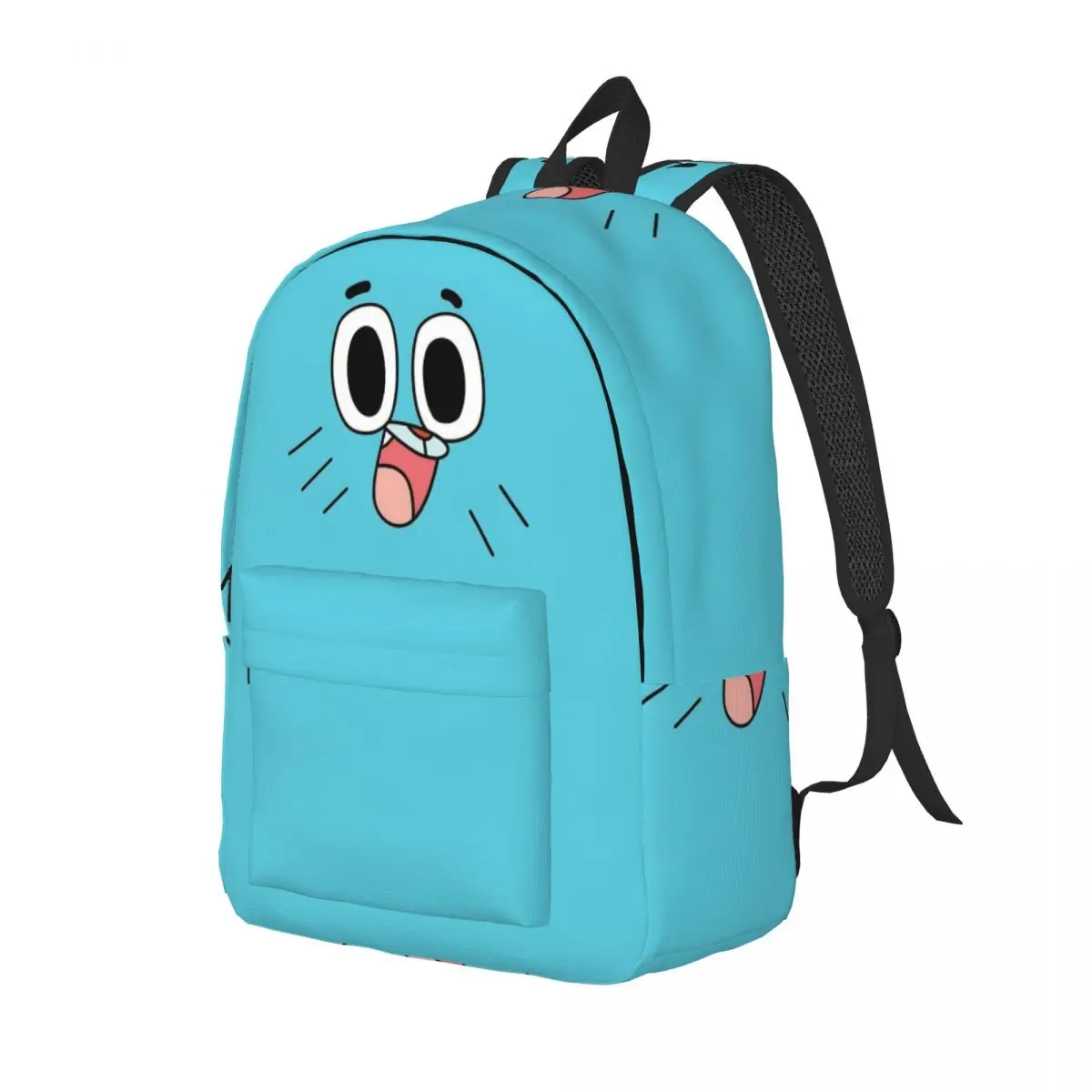 Gum Ball Face Backpack for Preschool Primary School Student Amazing World Of Bookbag Boy Girl Daypack Travel