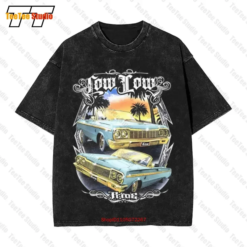 Lowrider Vintage Oversized T-Shirt Low Rider Urban Streetwear Men'S White New 9E1B
