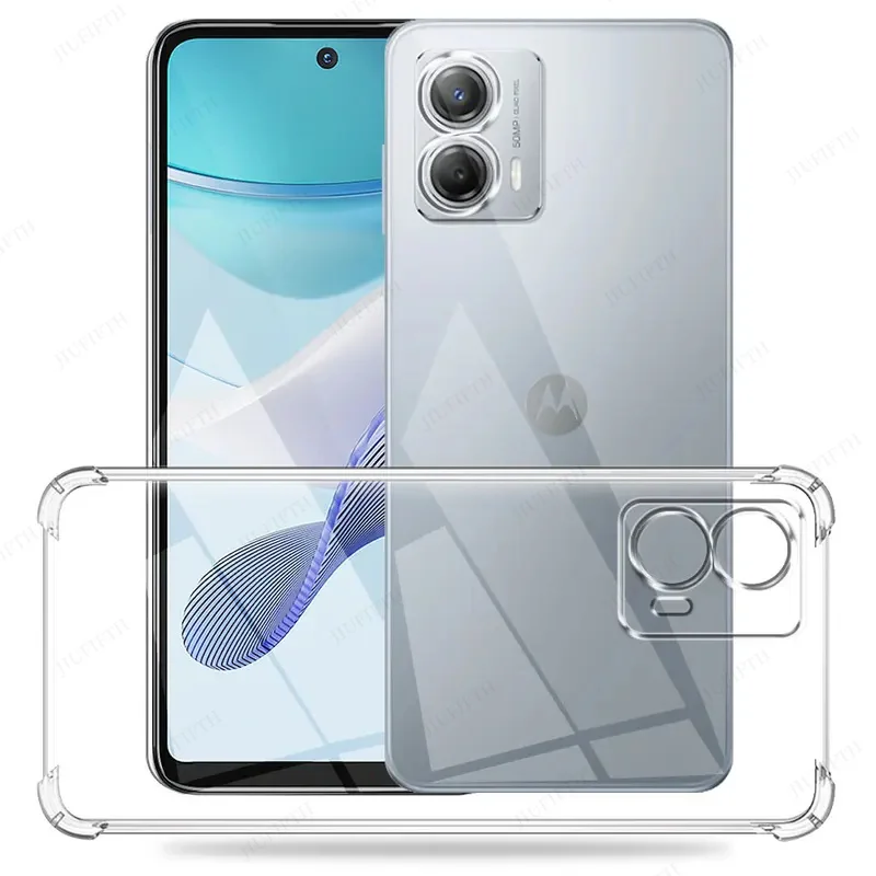 

E13 Funda On For Motorola Moto E13 Case Soft Silicon Cover Mote E 13 Phone Case For MotoE13 Clear Shockproof Bumper Coque Capa