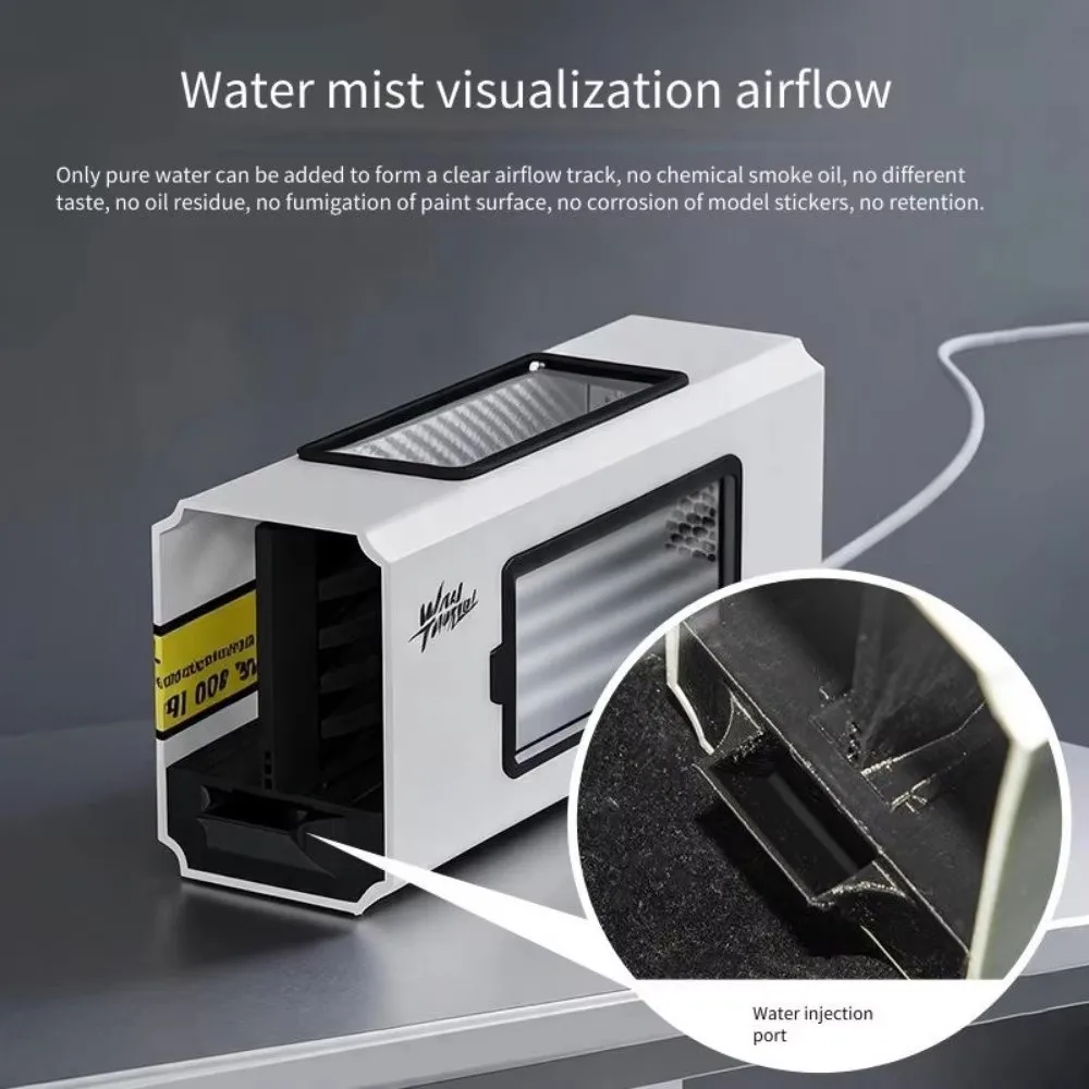 Dynamic Display Wind Tunnel Simulator Clear Flow Path Scientific Experimentation Desktop Wind Tunnel Trendy Play Mechanics