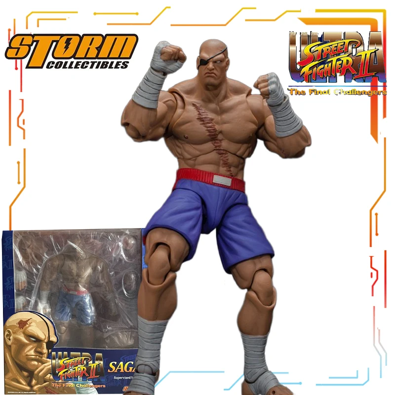 Spot Goods STORM COLECTIBLES Original Street Fighter 2 serie móvil Grand Anime modelo de figura de acción juguetes modelo regalos para niños