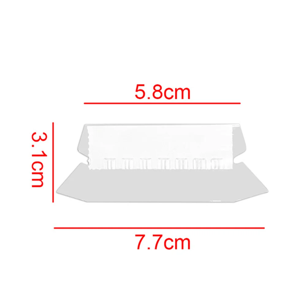 25 Stuks Opknoping Map Tabbladen Plastic Bestand Labels Map Tab Snelle Identificatie Voor Student Leraar Kantoor