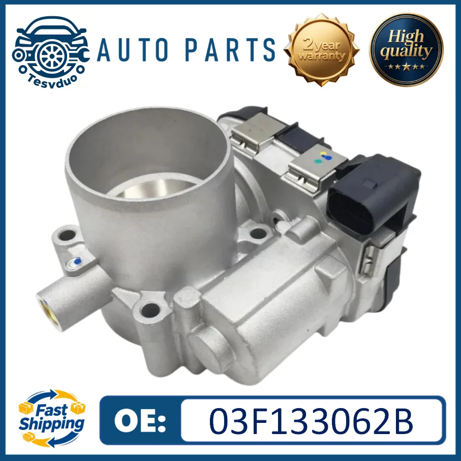 03F133062B New High quality 1.2 TSi Throttle Body For VW Beetle Caddy CC Passat Jetta POLO Touran Golf R AUDI A1 A3