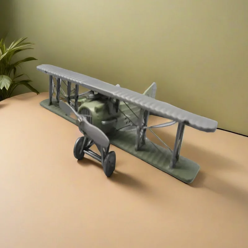 2024 New Hot Sale Diecast  1/72 1916 SPAD S.VII Biplane Fighter Model Plain Desktop Decoration Adult Model Airplane Gift