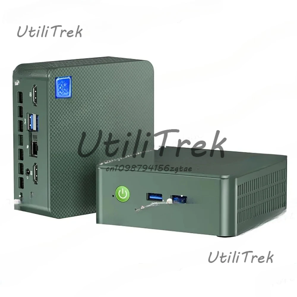 N100 كمبيوتر صغير يعمل بنظام التشغيل Windows 11 Pro DDR4 16GB 512GB NVMe SSD WIFI6 BT5.2 وحدة تحكم ألعاب كمبيوتر صغير لسطح المكتب #1