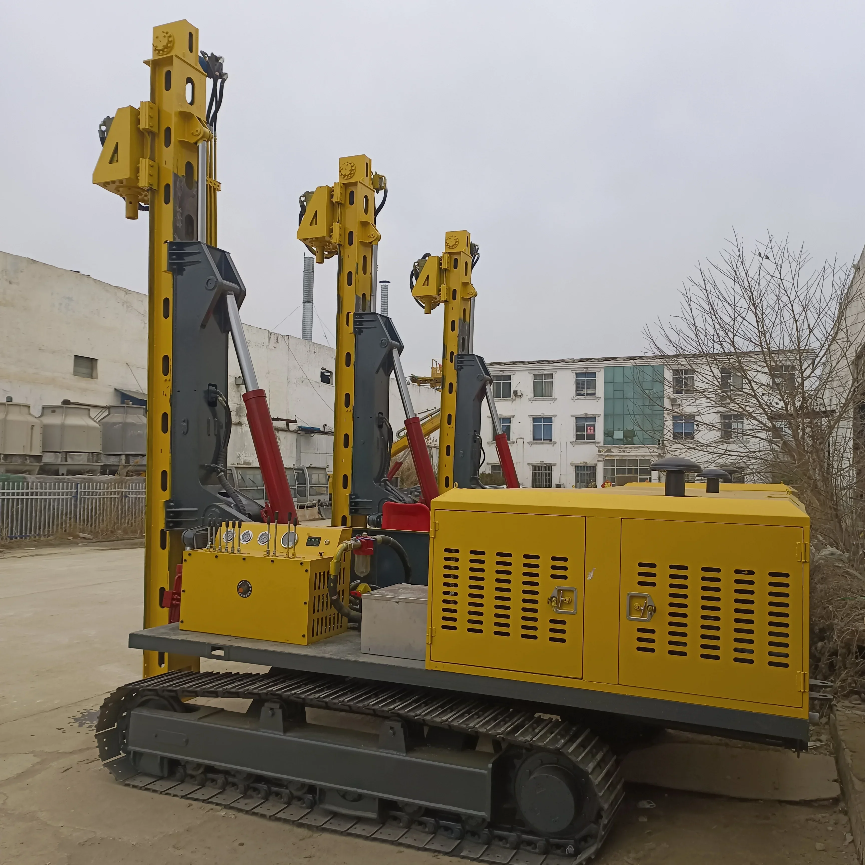 New Construction Machinery Pile Drilling Rig Machine or Pile Driver or Rotary Drilling  Machine with Crawler-Chassis