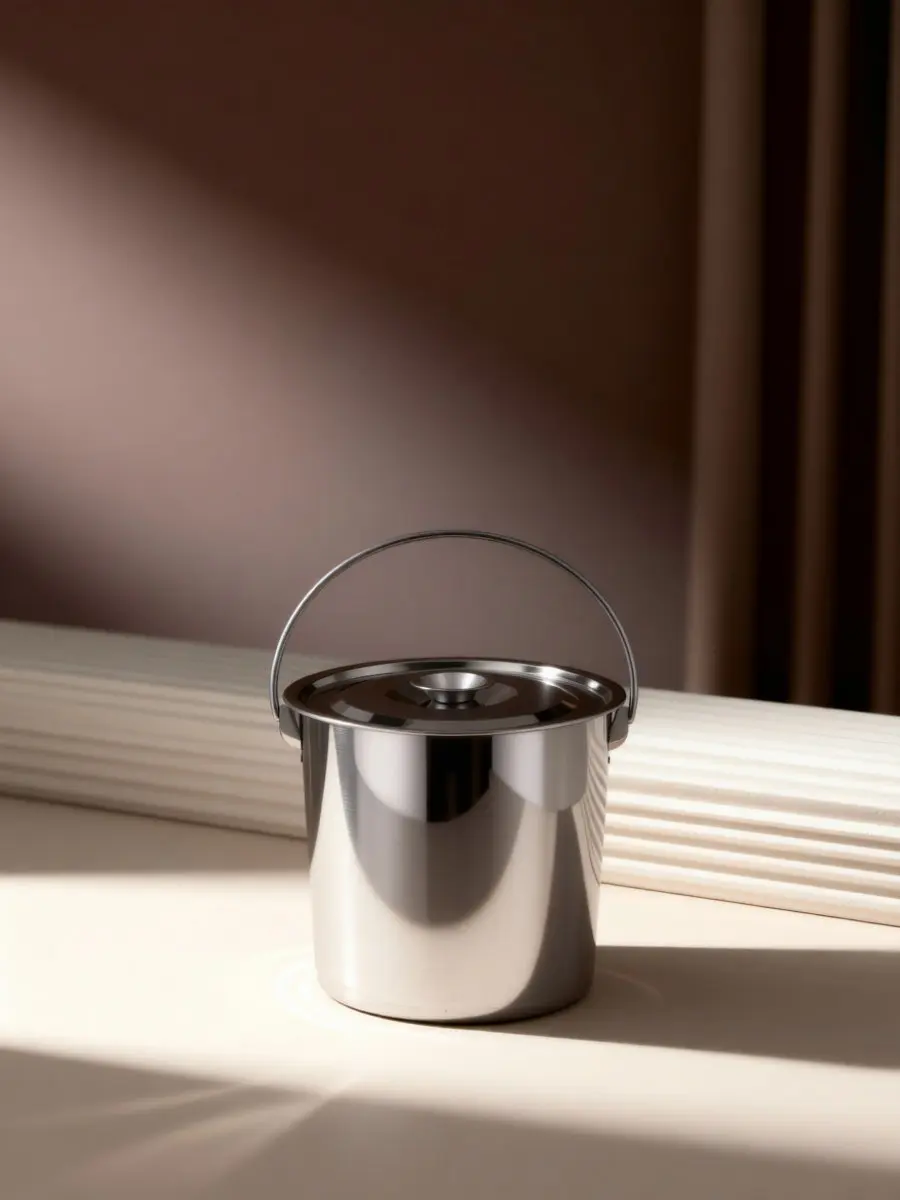 Coal Buckets for Household Charcoal Storage Container Fireplace with Lid Handle Hot Ashes Bin