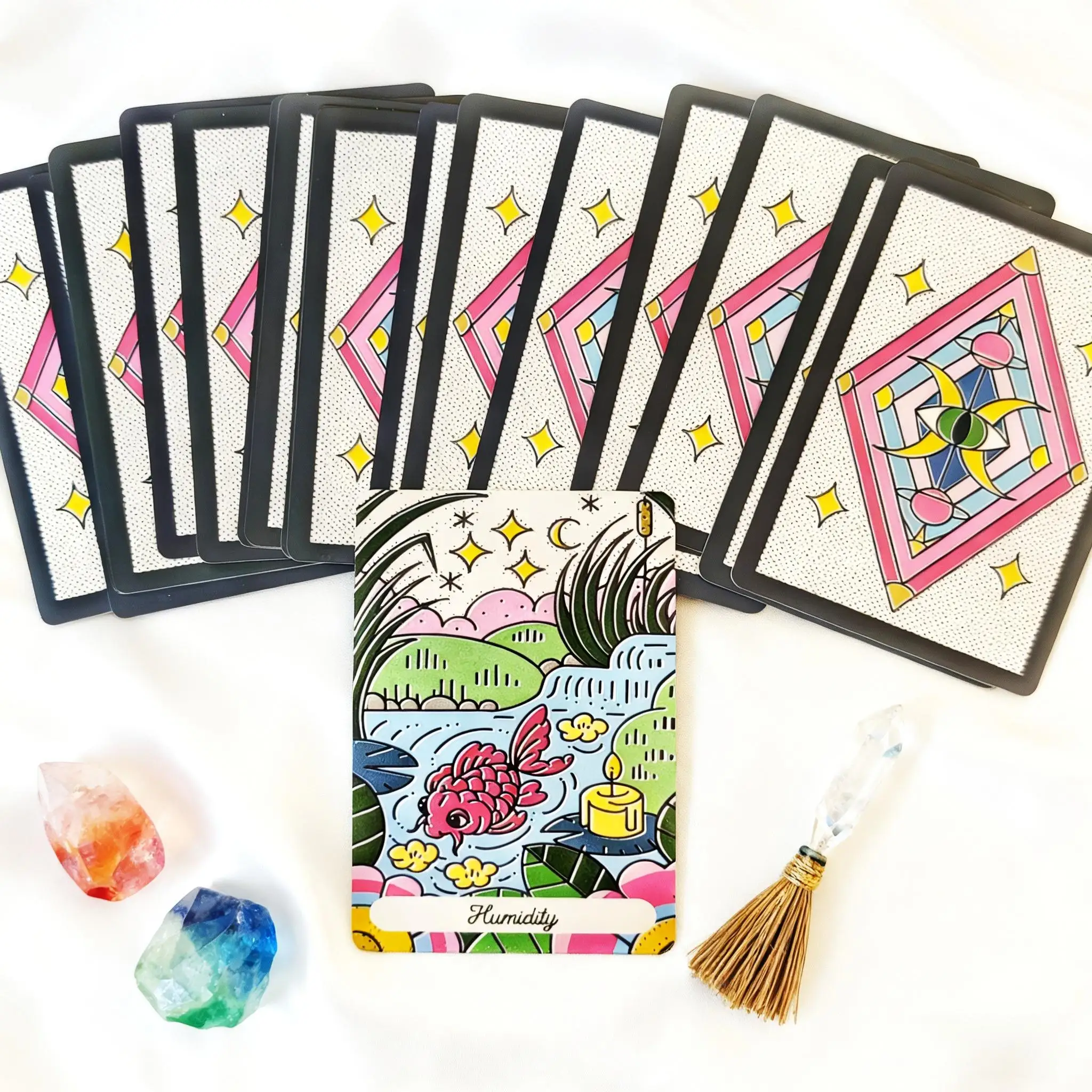 Oracle of Destiny Oracle deck 50 Oracle Cards Tarot Divination Deck English Vision Edition Board Playing Game For Party