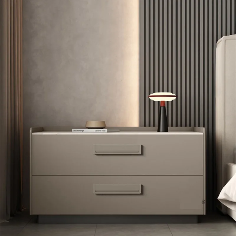 مقبض قلاب للدرج غير مثقوب، مقبض مخفي، خزانة قابلة للطي من حصير التاتامي المسطح باللون الرمادي الكشمير، مقبض الأثاث