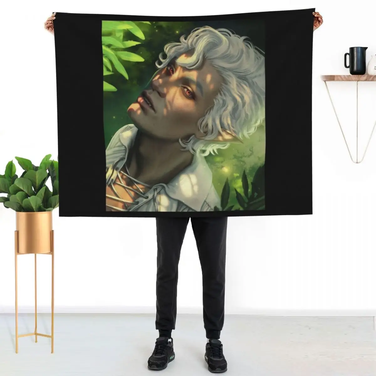 Astarion Throw Blanket Large Bed Fashionable Cute Stuffeds Personalized Gift warm winter Blankets