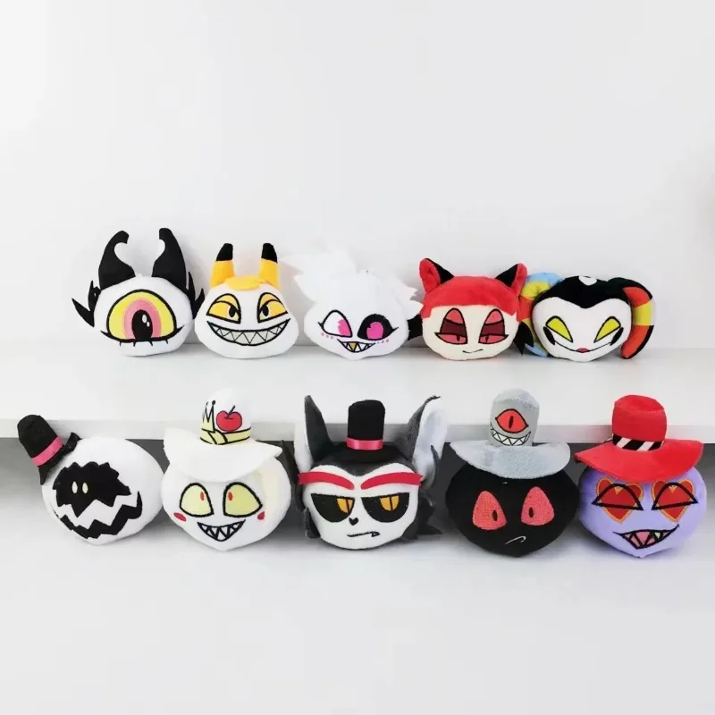 Animation Derivatives Plush Doll Pendant Blitzo Moxxie Millie Loona Stolas·Goetia Kawaii Soft Exquisite Juguetes Gift for Friend