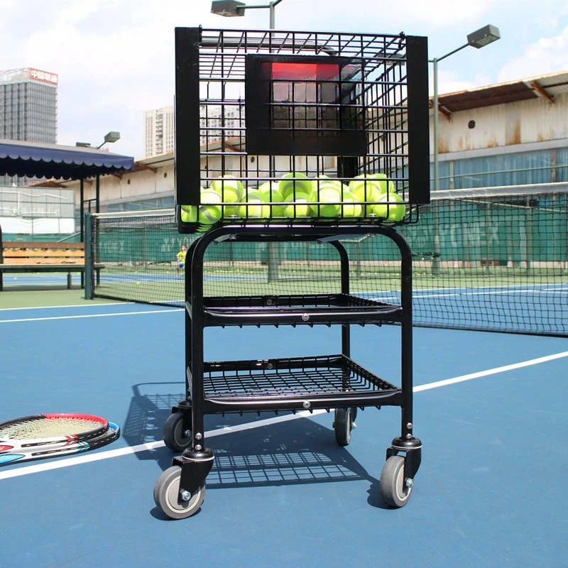 سيارة مدرب التنس يفوز بإطار التنس يلتقط الكرة، عربة الكرة الشبكية التي تلتقط عربة الكرة 3214 وات