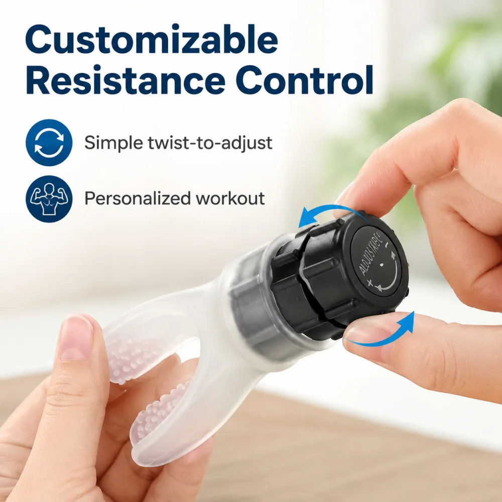 Hot Sale Silicone High Altitude Breathing Trainer Respirator Outdoor Fitness Expiratory Lung Respiratory Tool for Training