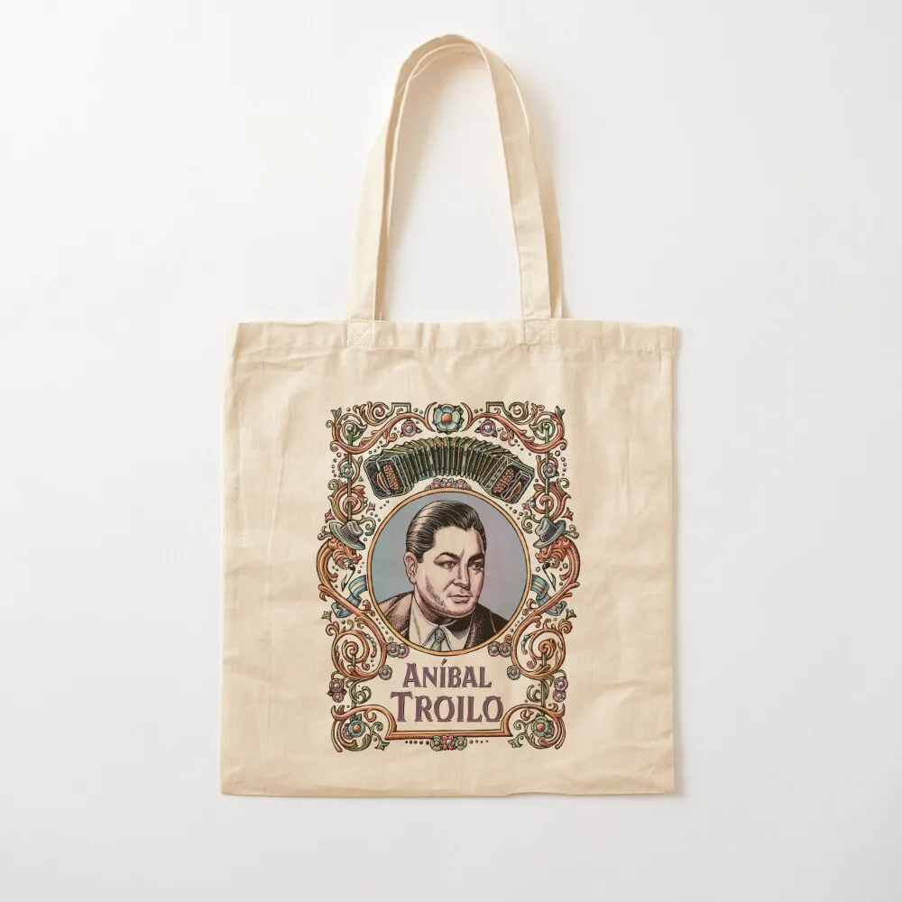 Anibal Troilo Tote Bag Fabric bag supermarket folding bag shoping
