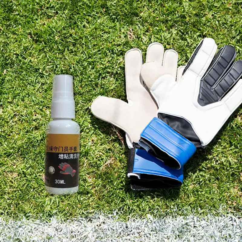 

Football Gloves Sticky Spray Football Sports Grip Spray 30ml Portable Advanced Water Resistant Football Tack Spray Football