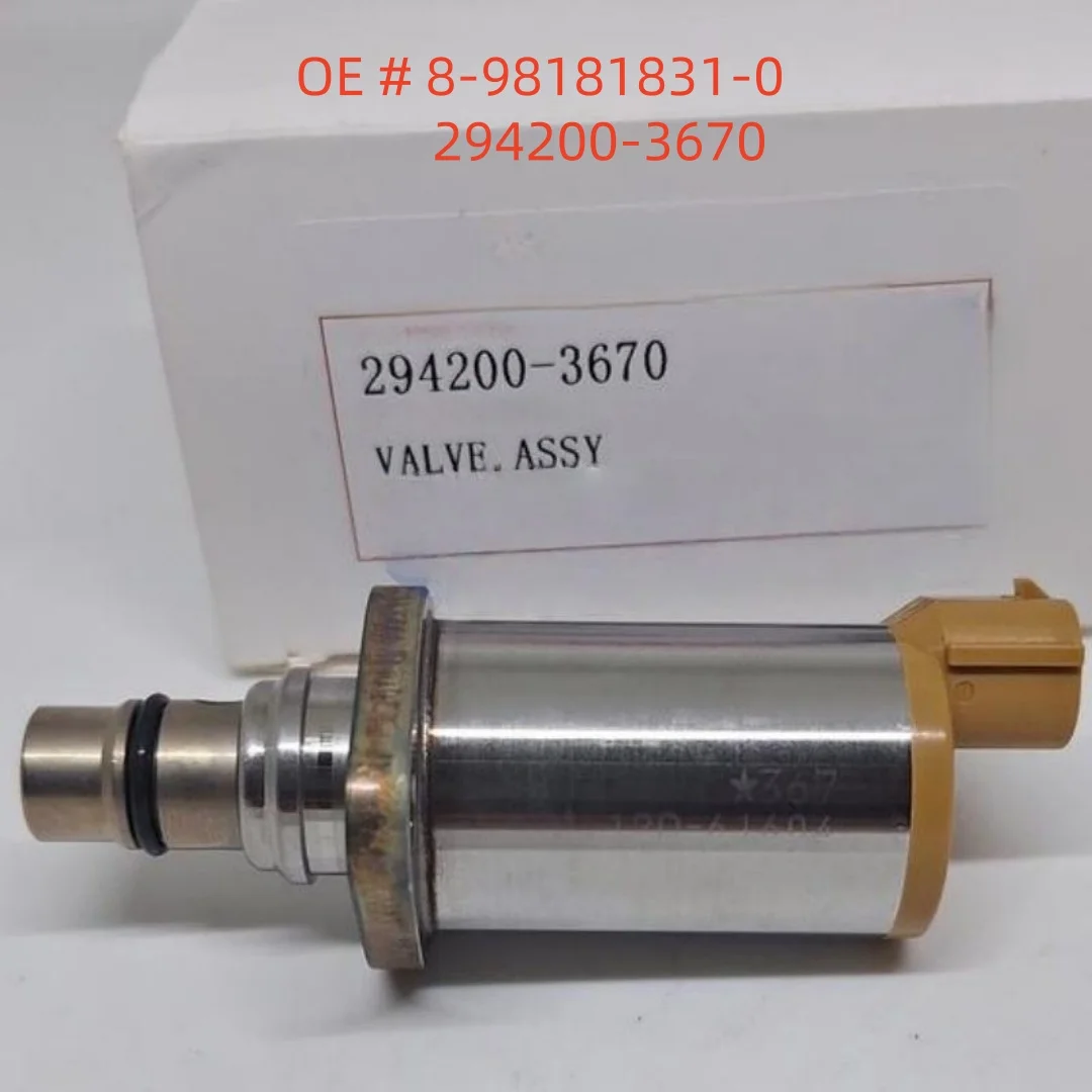 

High Quality 8-98181831-0 294200-3670 Car Fuel Pump Regulator Suction Control SCV Valve For Isuzu