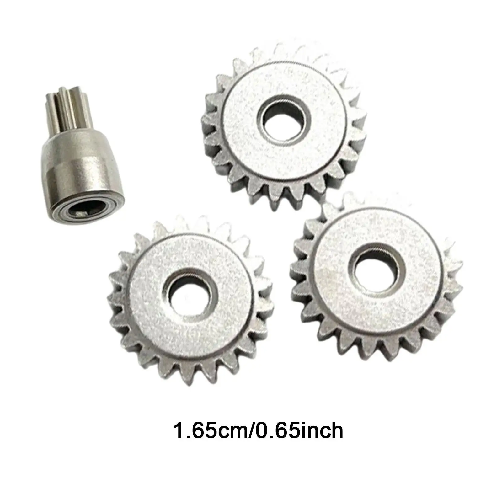 4Pcs 7 Teeth Motor Gear and 21 Teeth Gear Kit Planetary Tooth Gear