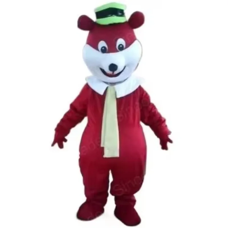 

Disney Yogi Bear Mascot Costume Halloween Christmas Dress Full Body Props Outfits Cosplay Party Props Accessories