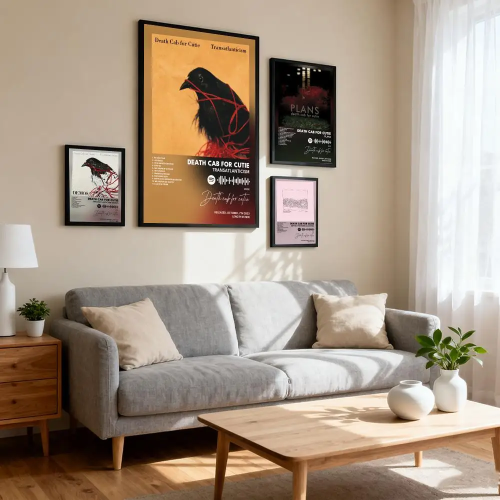 الموت الكابينة ل C-Cutie المشارك يطبع حائط لوح رسم صورة فنية غرفة المعيشة ديكور المنزل قائمة التتبع غطاء ألبوم الموسيقى #3