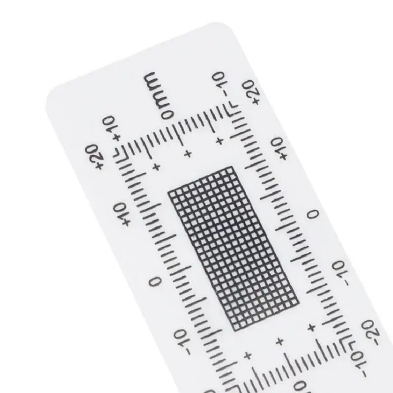 Medidor de grietas acrílico tipo L, regla para grietas de esquina de pared, monitoreo de hendiduras, registro, Monitor de grietas preciso para Horizontal o