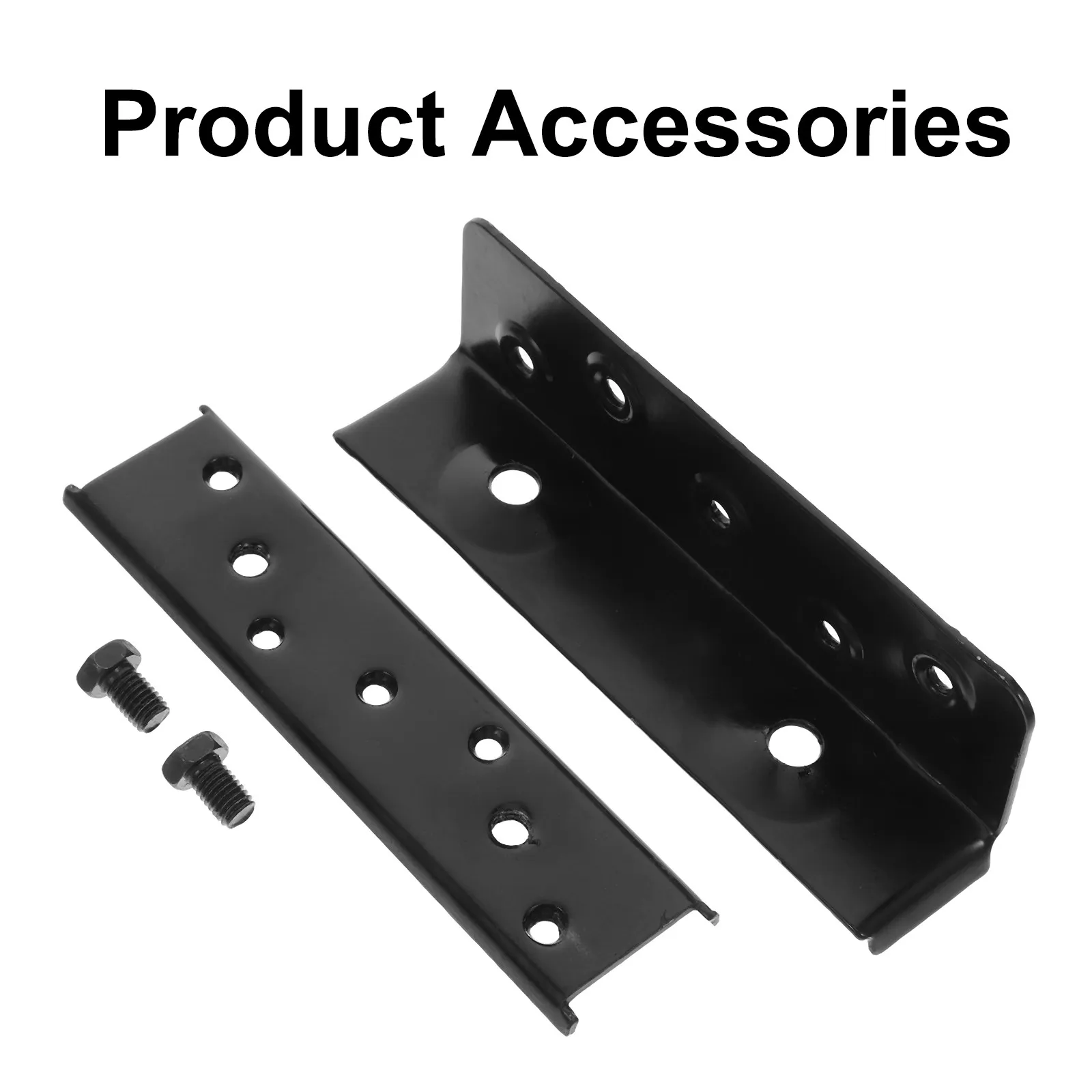 1Set Heavy Duty Reinforced Metal Bed Hinges for Wooden Metal Frames Headboard Footboard Side Rails Stabilizer Bracket Connector