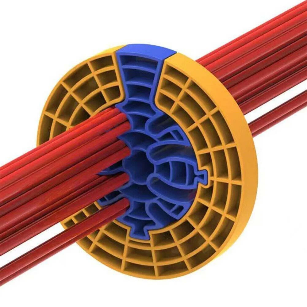 Imagem -02 - Cable Dresser Genérico Ethernet Ferramenta Comb Cabo Pente de Fio Inserção do Organizador Cat5 Cat6 Dropship