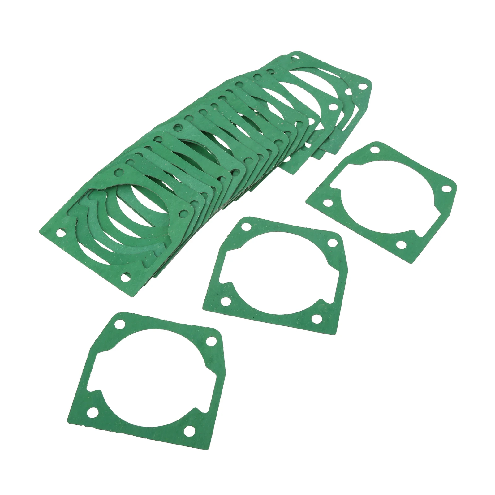 20pcs/set 45/52/5800 45cc 52cc 58cc Chainsaw Cylinder Gasket for 4500 5200 5800 Chainsaw Cylinder Garden Repair Replace 67*60mm