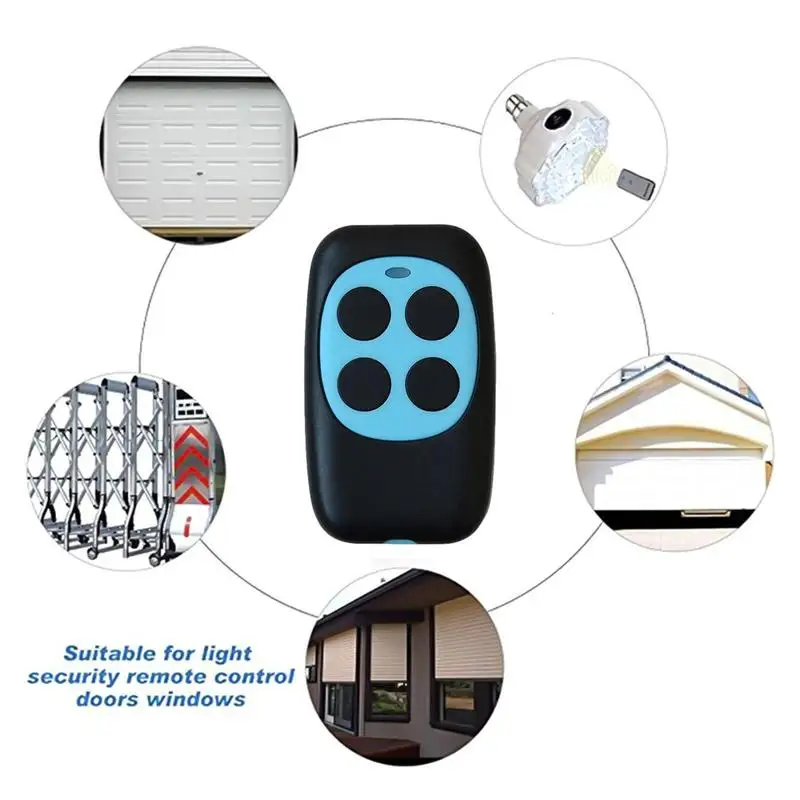Mando a distancia Universal para puerta de garaje, duplicador inalámbrico de 286MHz-868MHz, copia de 4 teclas