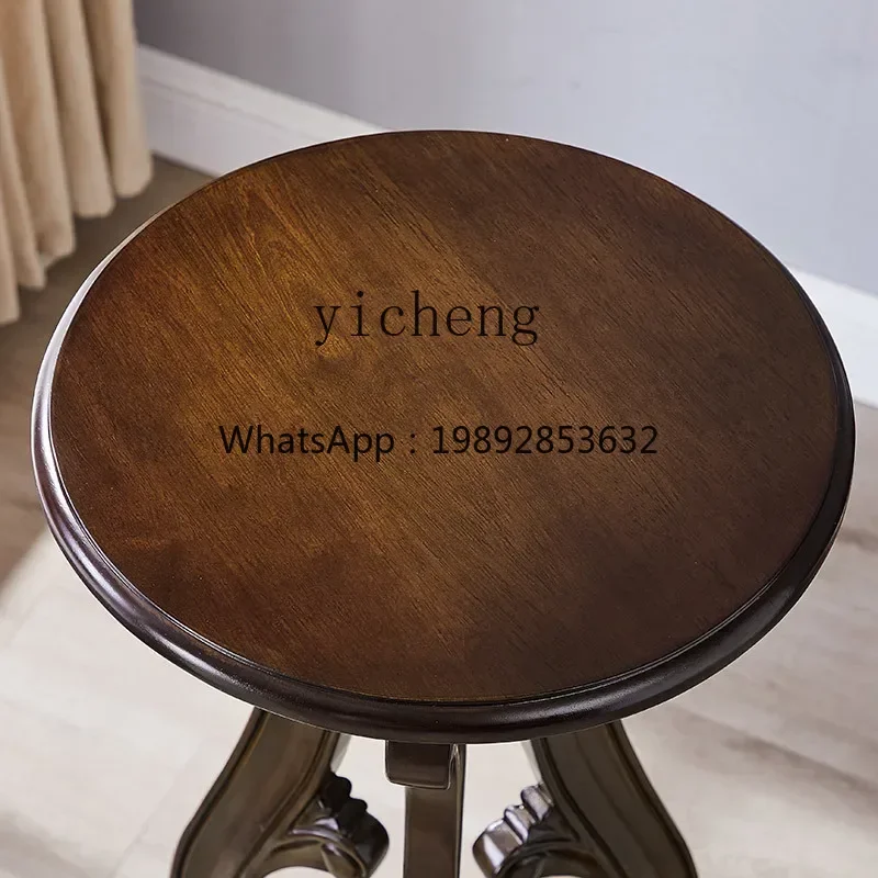 CZ  flower stand living room floor-to-ceiling all-solid wood flower pot stand indoor shelf household table flower table