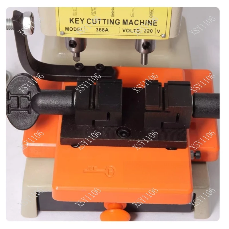 368A Vertical Car Key Cutting Machine 220V Key Duplicating Drill Maker Locksmith Tools
