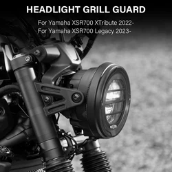 Headlight Protector Cover For Yamaha XSR 700 XSR700 XTribute XSR 700 Legacy 2023- Motorcycle Headlight Grill Guard Light Cowl