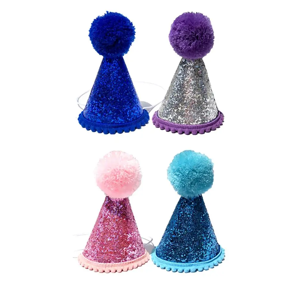 Pets Accessories with Headband Birthday Hat Birthday Party Kitten