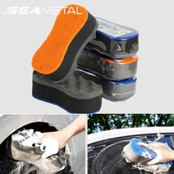 SEAMETAL Three Layers Car Damp Clean Duster Sponge Multi-purpose Cleaning Sponges Car Detailing Tools for Car Wash Accessories