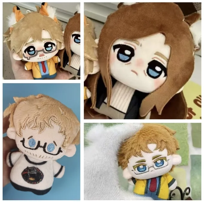 Grace 10cm Fanmade Cotton Doll Cute Character Plush Pendant Kawaii Soft Stuffed Toy Anime Game Fan Collectible