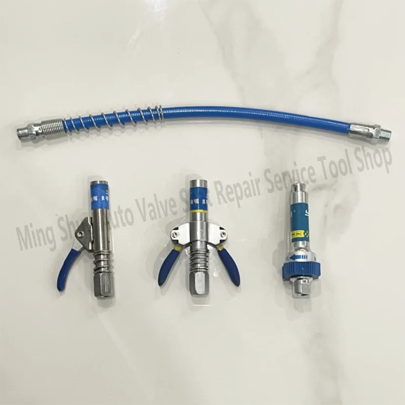 Grease Gun Coupler 10000 PSI NPTI/8 High Pressure Grease Nozzle Car Syringe Lubricant Tip Repair Accessories