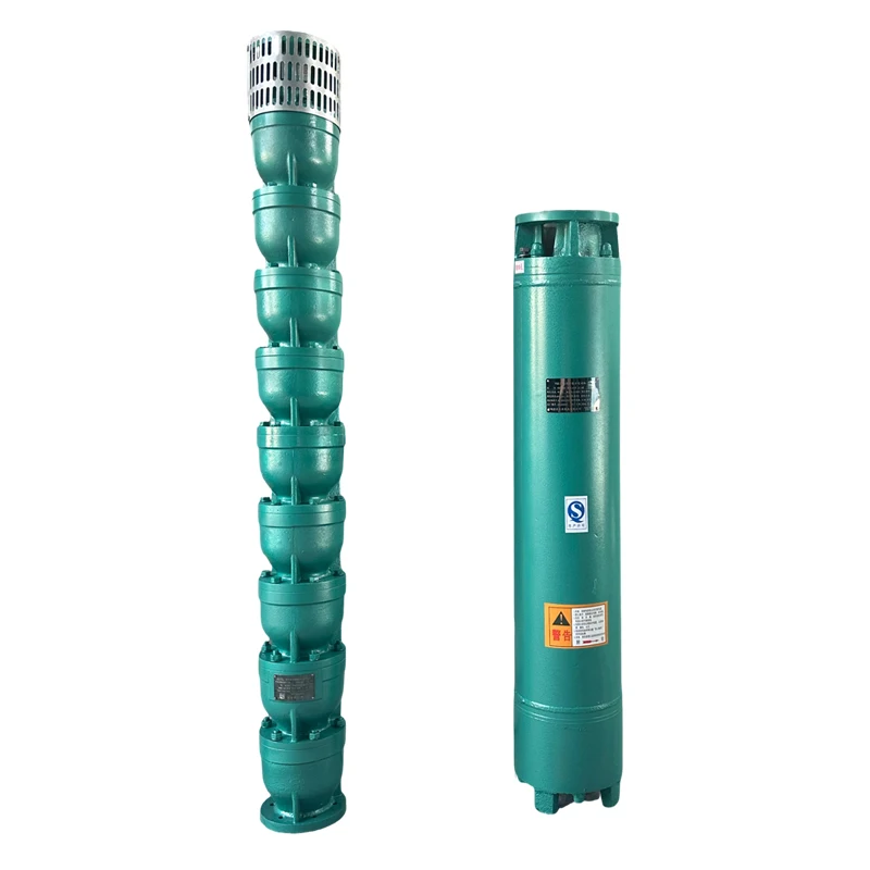 

QJ 15hp Efficient Centrifugal Borehole Stainless Steel Submersible Deep Well Pump Irrigation Water Motor Submersible Irrigation