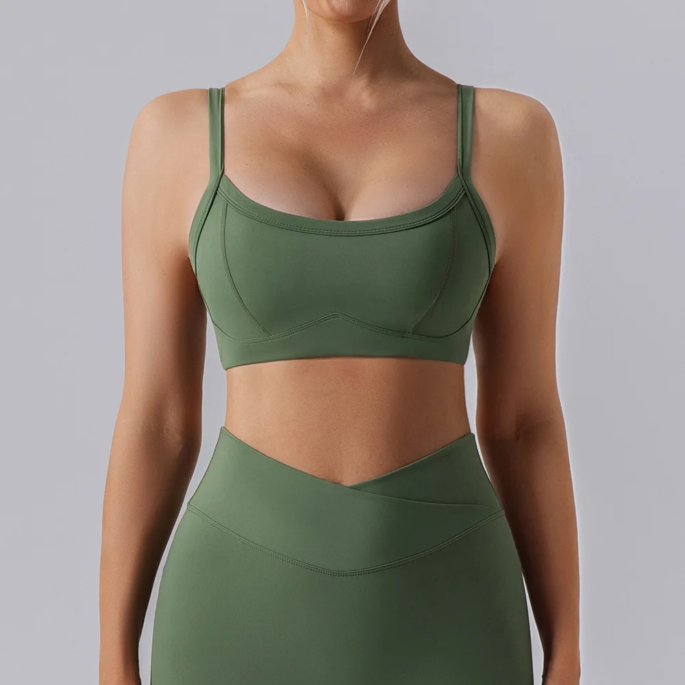 

Maxdutti 2026 Sports Bra Running Shockproof High-strength Outerwear Fitness Camisole T-shirt Woman Clothes Female Clothing Tops