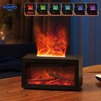 Difusor de aroma efecto llama 3D realista