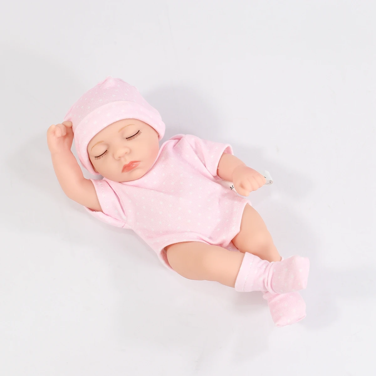 Puppenkleidung für 20 cm Babypuppen, DIY-Puppenzubehör für 20 cm große Puppen, Pullover, Overall, Kleidung für Mini-Reborn-Babypuppen – Detail 16