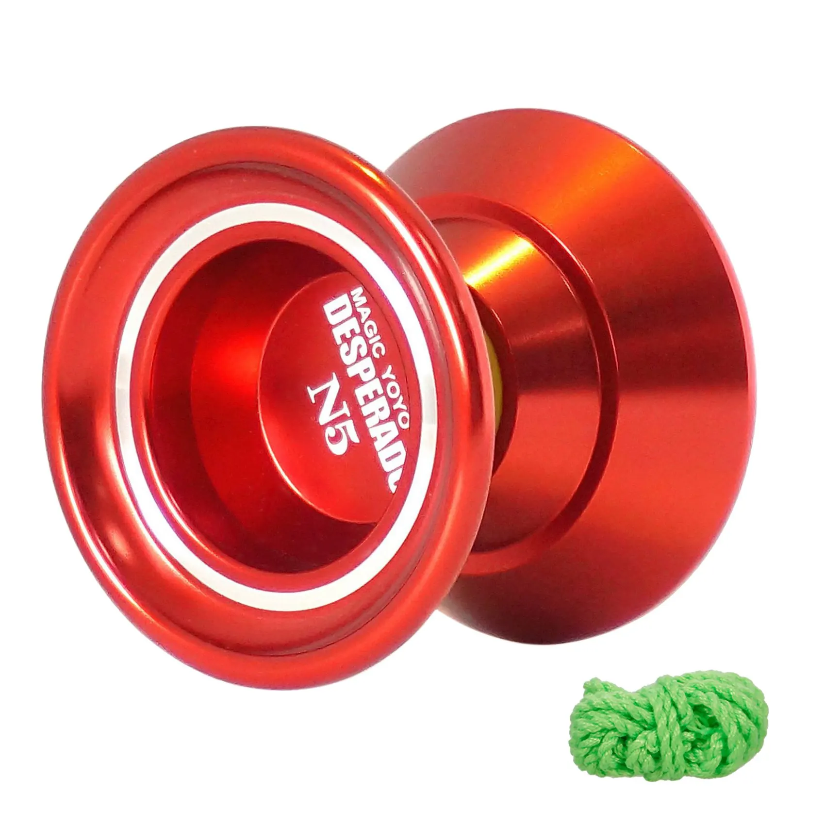 

MAGICYOYO N5 Yoyo Professional Yo-Yo Ball Aluminum Alloy Metal Yoyo KK Bearing with Strings Christmas Gift