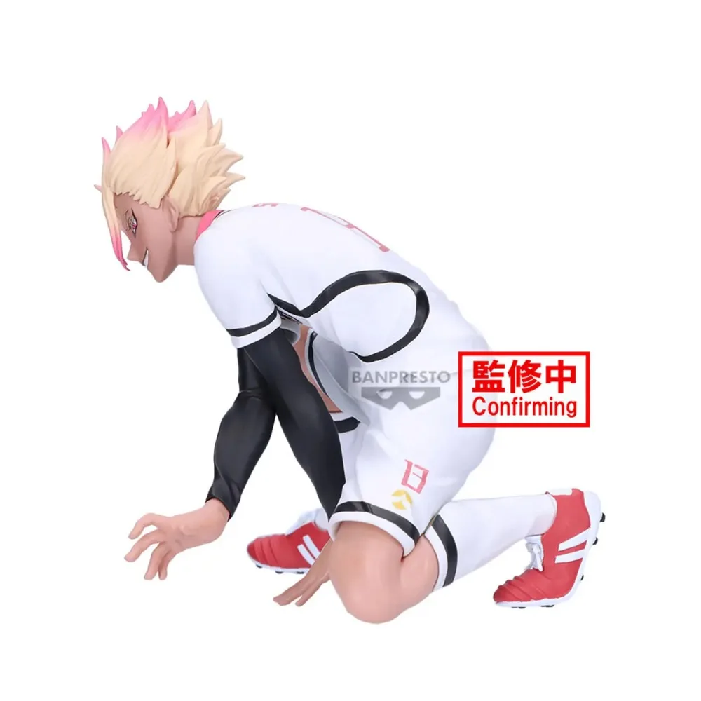 Na stanie BANDAI Oryginalny Banpresto BLUE LOCK Shidou Ryuusei Figurka Anime z PVC Model Kolekcjonerski Ozdoba Prezent