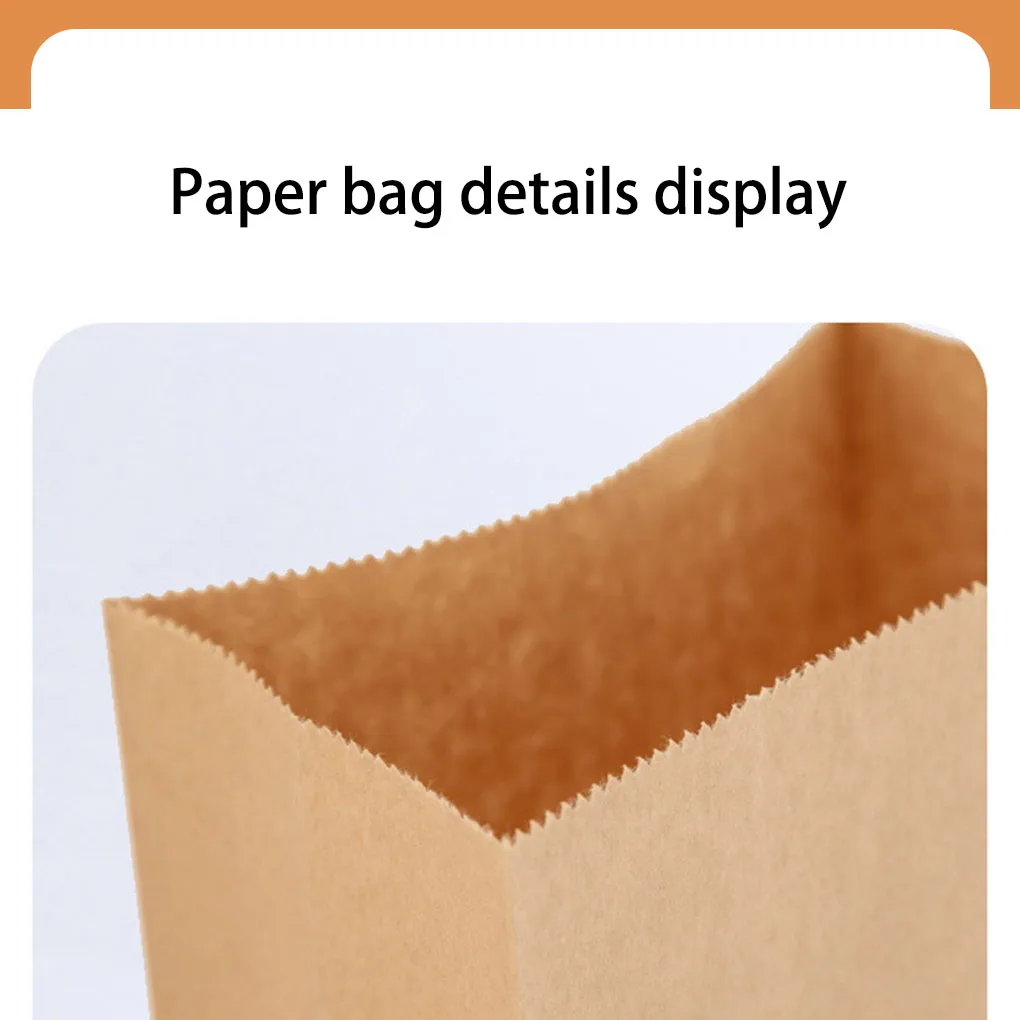 Toast Bread Storage Bag Paper Loaf Pocket Multi-purpose Cookies Biscuit Food Organizing Pouch Packing Bags Restaurant