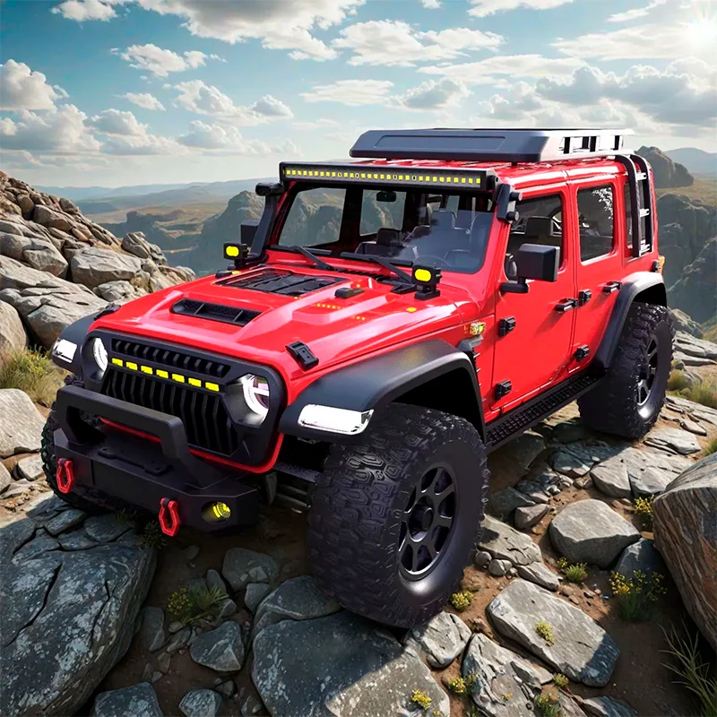 

Maker Model CK5811 Wrangler 1/7 Climbing Car RC Remote Control Car Simulation Off road Vehicle Electric Brushless Toy