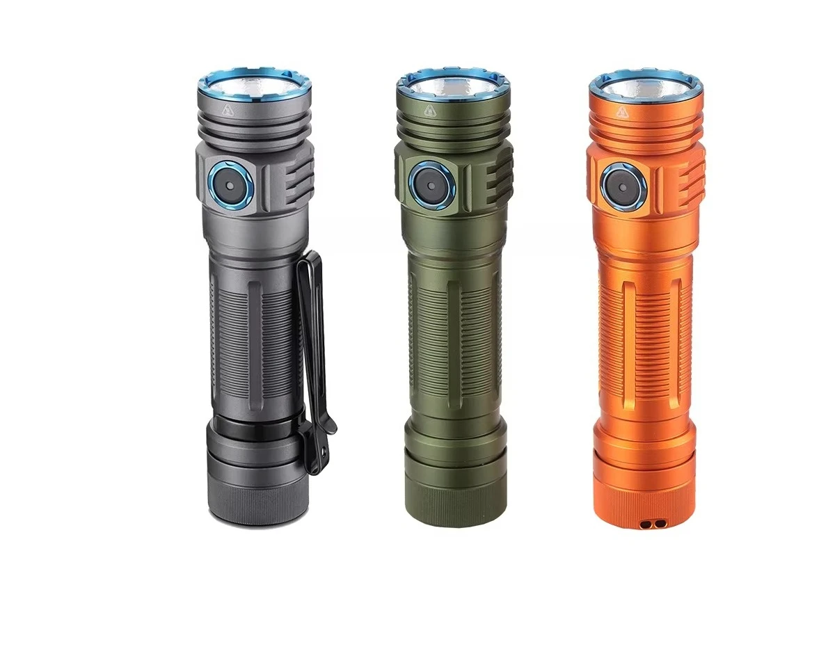 Magnetic USB Rechargeable LED Flashlight Super High-performance Outdoor Waterproof LED Torch SKILHUNT M300 V2 3000 Lumens 21700