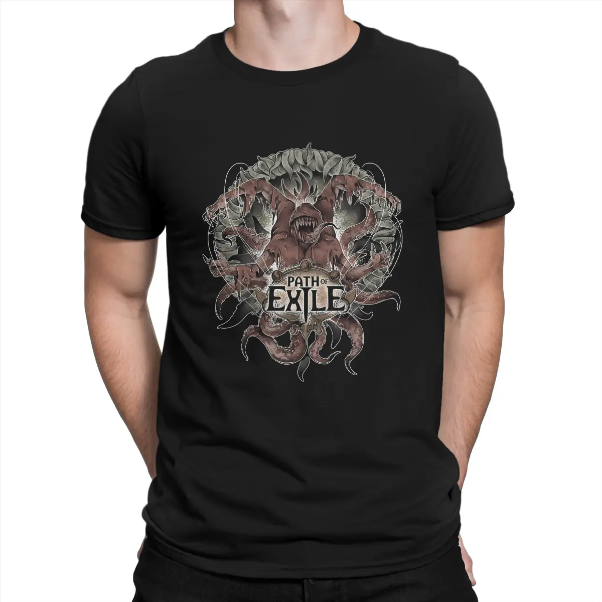 Men's Elder T Shirt Path Of Exile Pure Cotton Clothing Humorous Short Sleeve Crewneck Tee Shirt Graphic T-Shirt