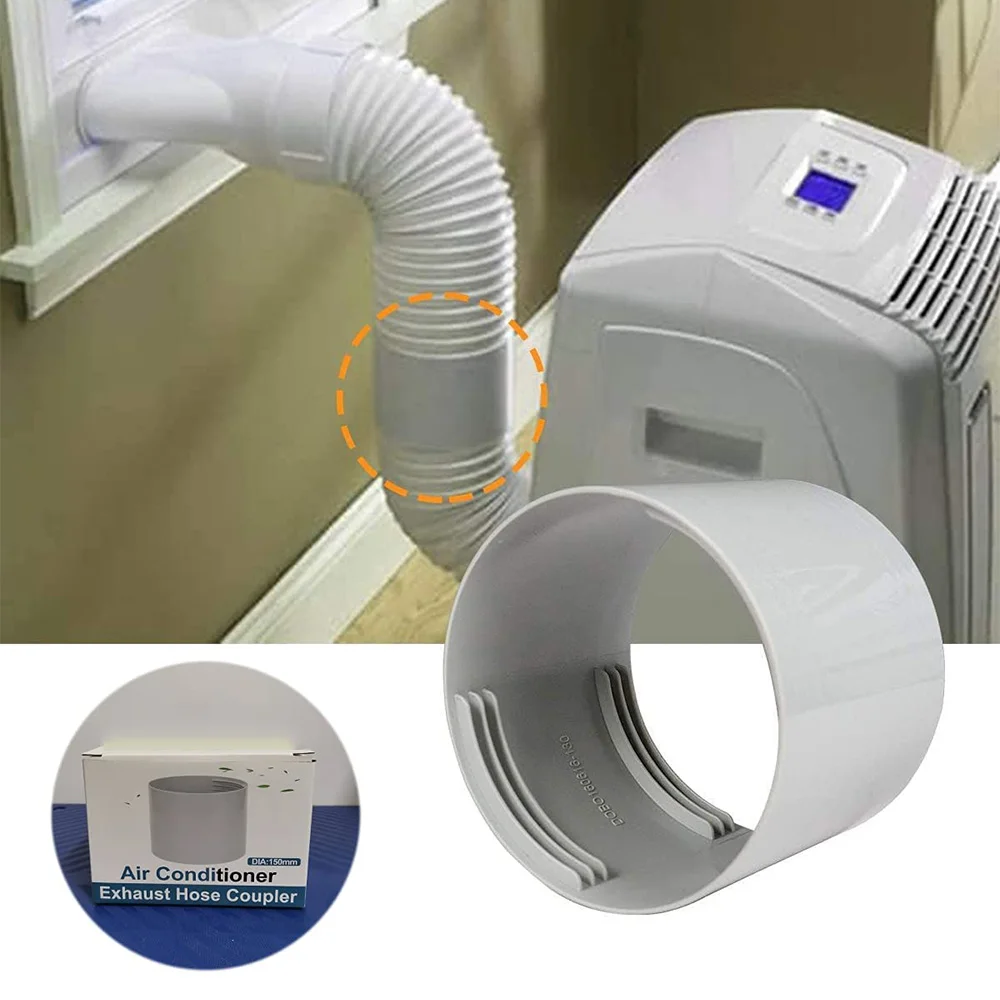 Portable Air Conditioner Exhaust Hose Pipe Connector Coupler,Air Conditioner Accessories Parts,150mm