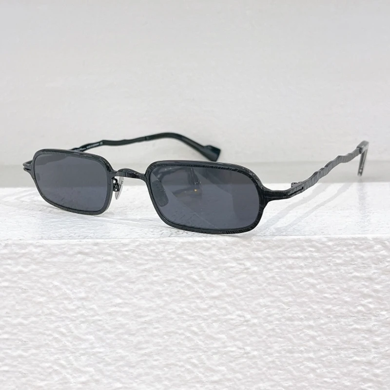 

German Designer Brand Alloy Square Sunglasses Handmade Craft Men Women Luxury Fashion Vintage Eyeglasses Driving Traveing Uv400