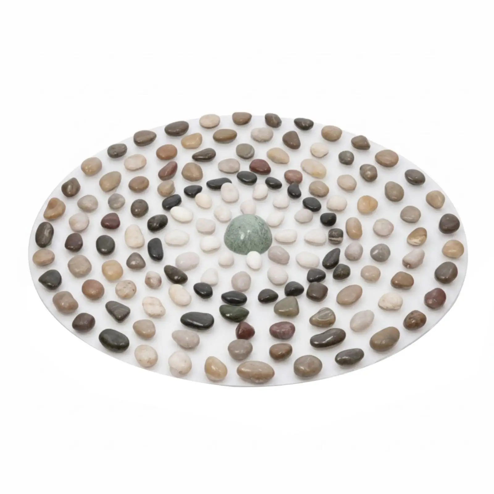 Foot with Central Ball Pebble-Shaped for Washroom, Living Room, Home