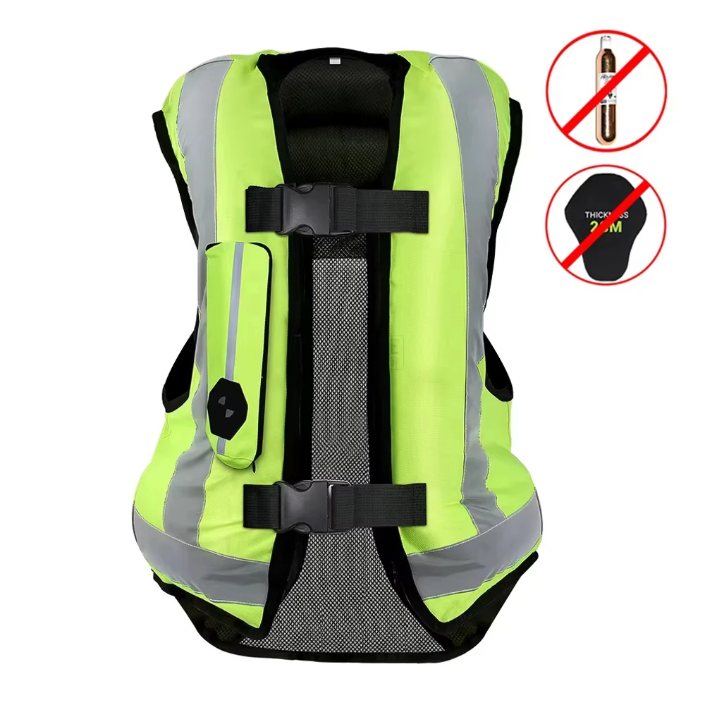 Motorradjacke Motorrad-Airbag-Weste Motorrad-Luftpolsterweste Motocross-Renn-Airbag-System Airbag CE-Schutz S-3XL